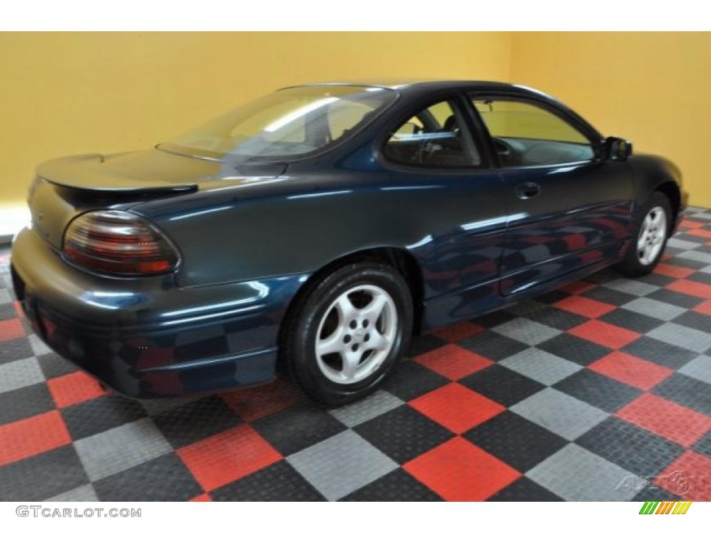 1997 Grand Prix GT Coupe - Dark Teal Metallic / Dark Pewter photo #6