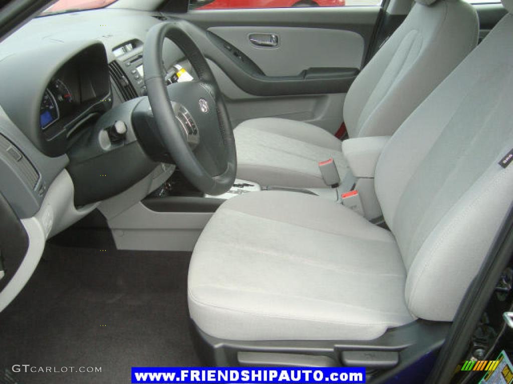 2010 Elantra SE - Ebony Black / Beige photo #3