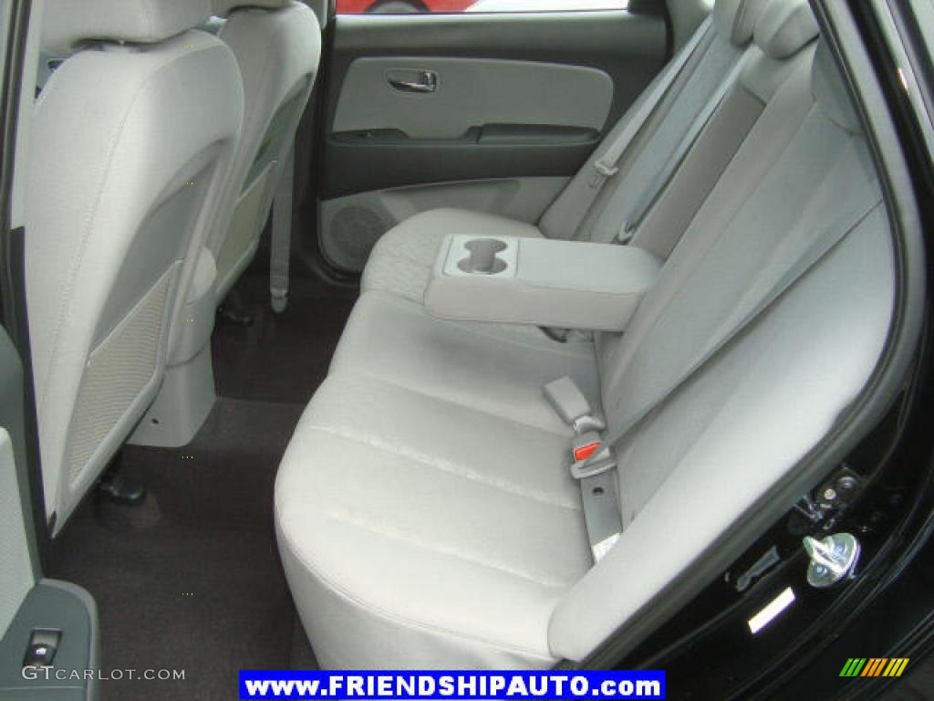 2010 Elantra SE - Ebony Black / Beige photo #4