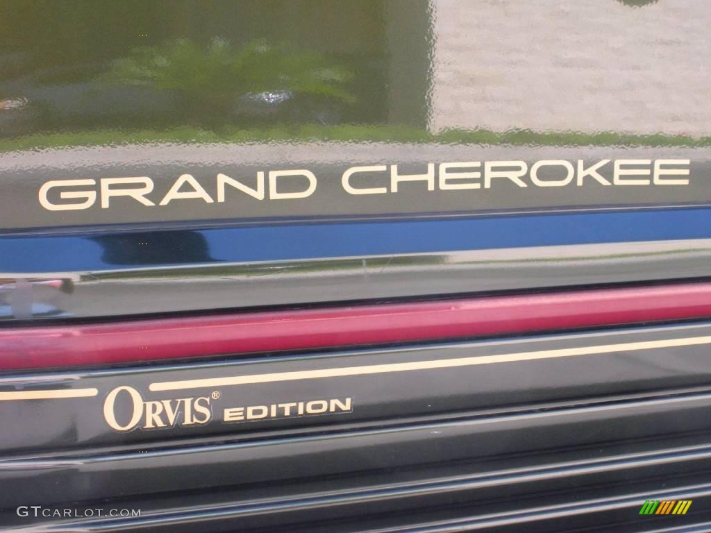 1995 Grand Cherokee Orvis 4x4 - Moss Green Pearl / Tan/Green photo #9