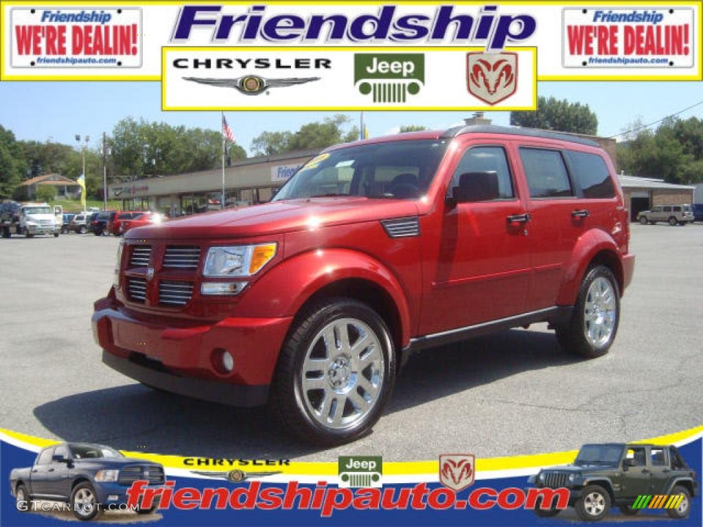 Inferno Red Crystal Pearl Dodge Nitro