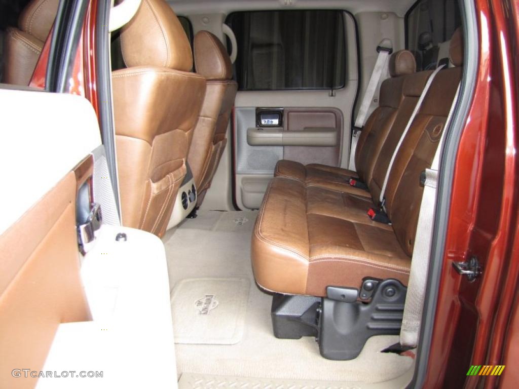 2006 F150 King Ranch SuperCrew - Dark Copper Metallic / Castano Brown Leather photo #11