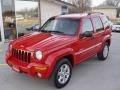 2003 Flame Red Jeep Liberty Limited 4x4  photo #3