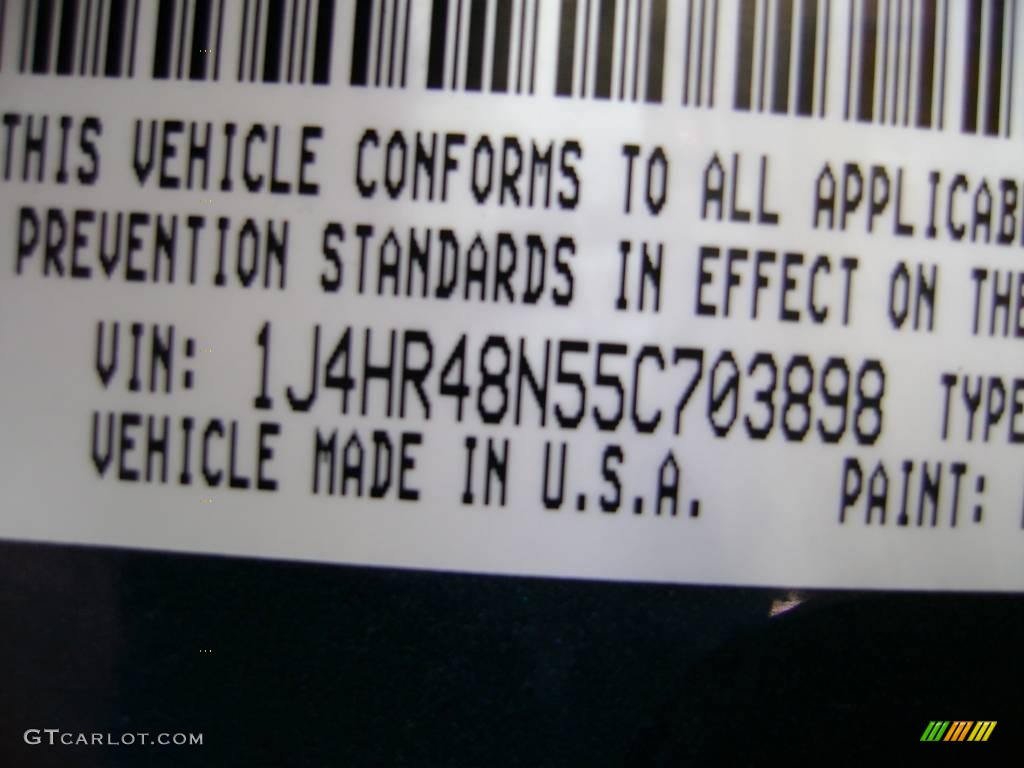 2005 Grand Cherokee Laredo 4x4 - Deep Beryl Green Pearl / Khaki photo #16