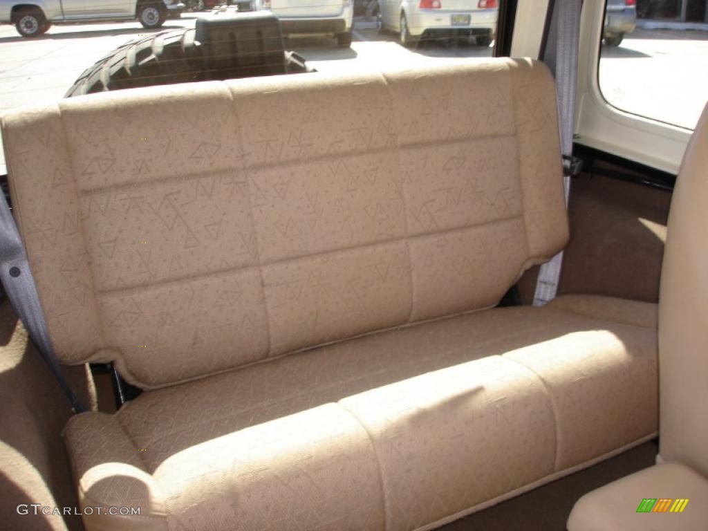 2002 Wrangler Sport 4x4 - Black / Camel Beige photo #12
