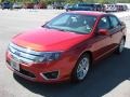 2010 Red Candy Metallic Ford Fusion SEL  photo #2