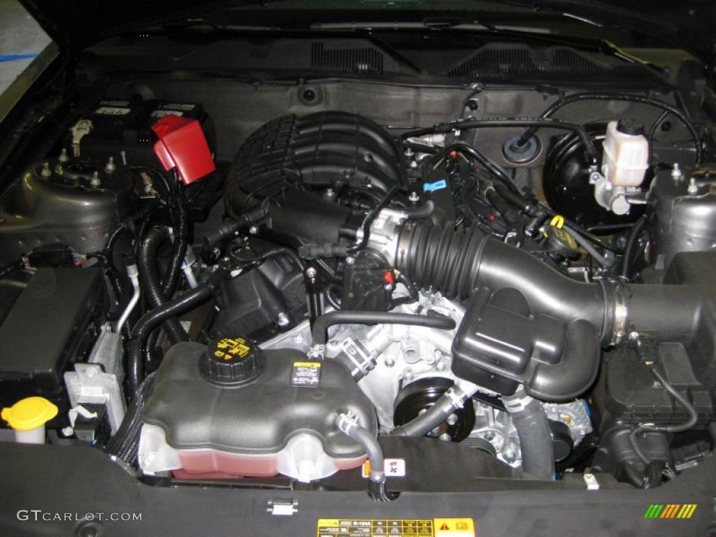2011 Mustang V6 Premium Coupe - Sterling Gray Metallic / Stone photo #13