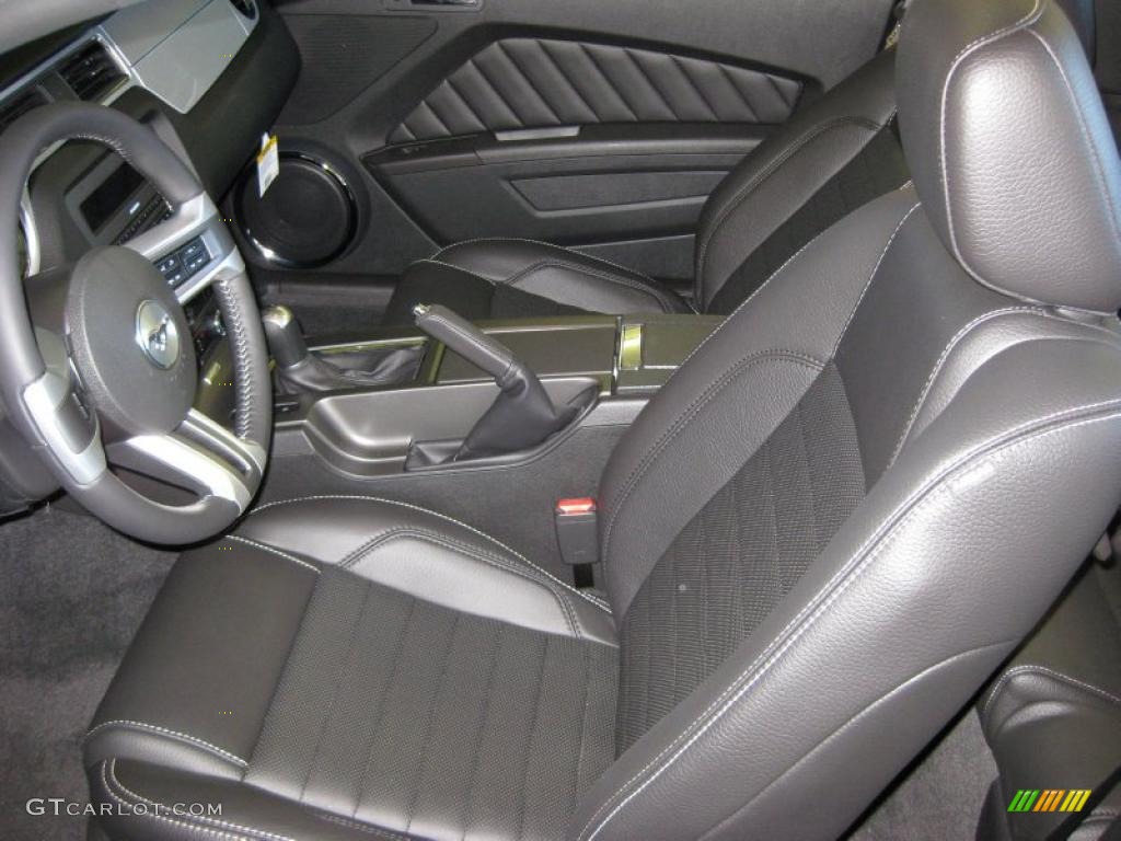 2011 Mustang GT Premium Convertible - Ebony Black / Charcoal Black photo #15