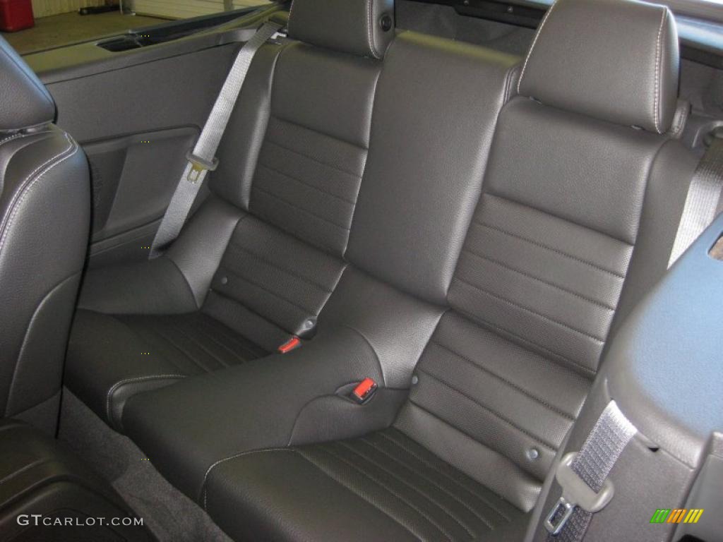2011 Mustang GT Premium Convertible - Ebony Black / Charcoal Black photo #22