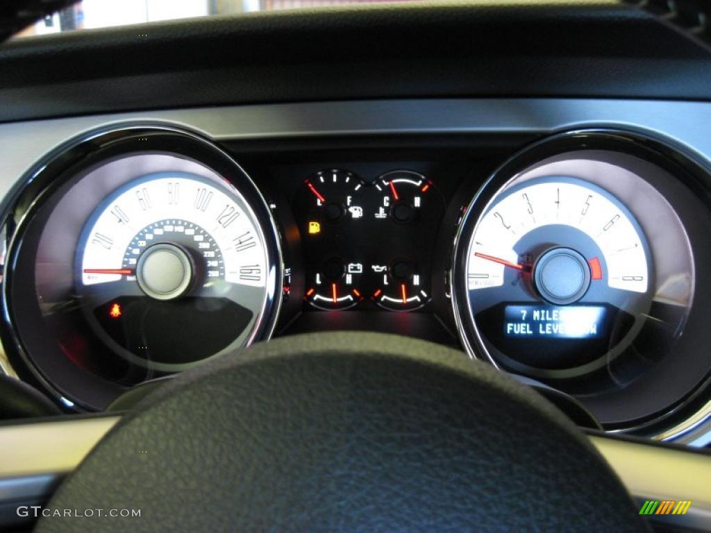 2011 Mustang V6 Premium Coupe - Race Red / Charcoal Black photo #27