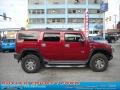 2005 Red Metallic Hummer H2 SUV  photo #1