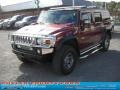 2005 Red Metallic Hummer H2 SUV  photo #16