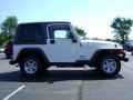 2005 Stone White Jeep Wrangler Sport 4x4  photo #8