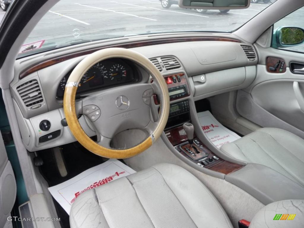 2000 CLK 320 Coupe - Mineral Green Metallic / Charcoal photo #5