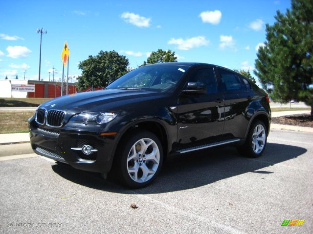 2011 X6 xDrive35i - Black Sapphire Metallic / Black photo #1