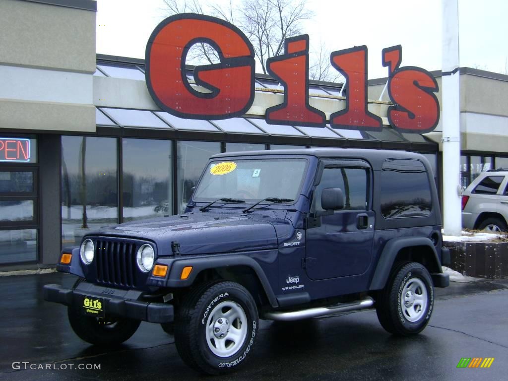 Midnight Blue Pearl Jeep Wrangler