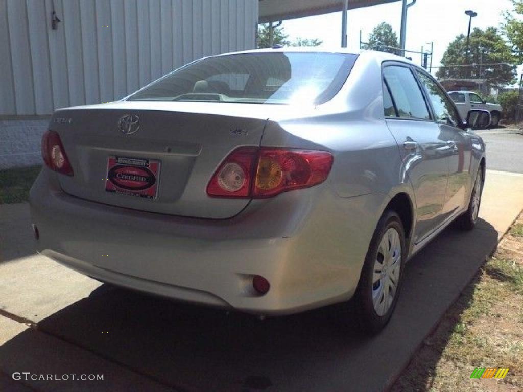 2009 Corolla XLE - Classic Silver Metallic / Ash photo #16