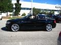 Jet Black - 1 Series 135i Convertible Photo No. 3