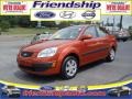 Sunset Orange - Rio LX Sedan Photo No. 2