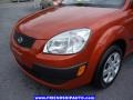 Sunset Orange - Rio LX Sedan Photo No. 9