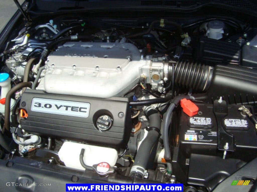 2007 Accord EX V6 Coupe - Cool Blue Metallic / Black photo #7