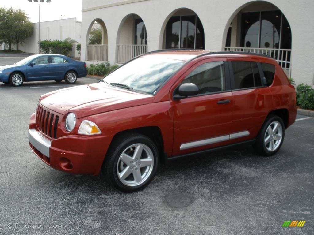 Inferno Red Crystal Pearlcoat Jeep Compass