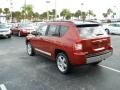 2007 Inferno Red Crystal Pearlcoat Jeep Compass Limited  photo #3