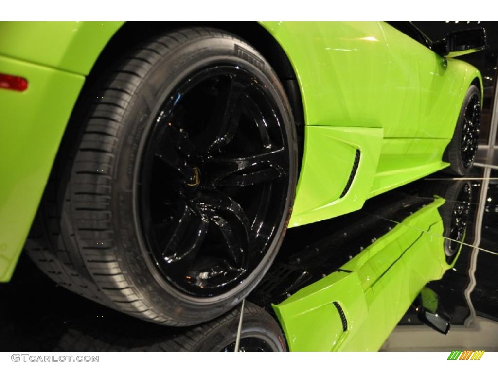 2008 Murcielago LP640 Coupe - Verde Ithaca (Pearl Green) / Nero Perseus photo #4