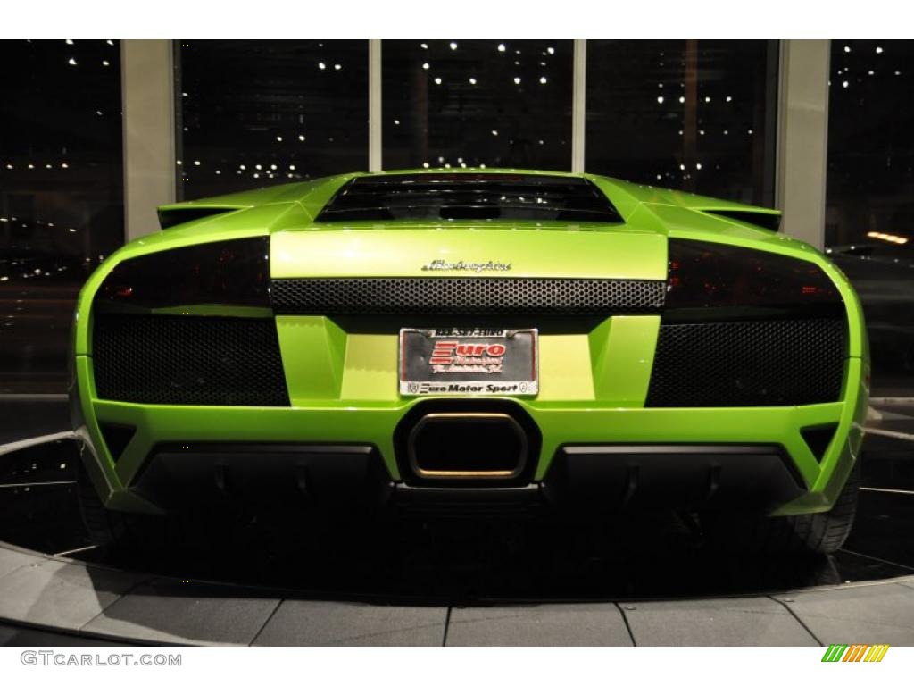 2008 Murcielago LP640 Coupe - Verde Ithaca (Pearl Green) / Nero Perseus photo #5
