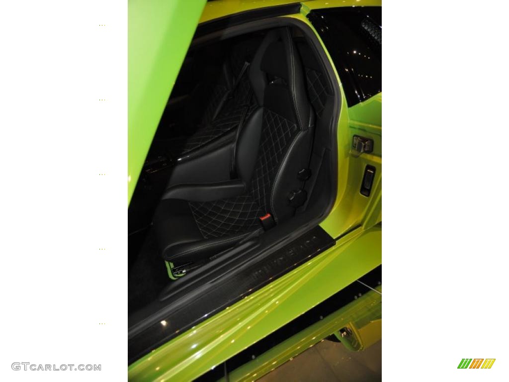 2008 Murcielago LP640 Coupe - Verde Ithaca (Pearl Green) / Nero Perseus photo #9
