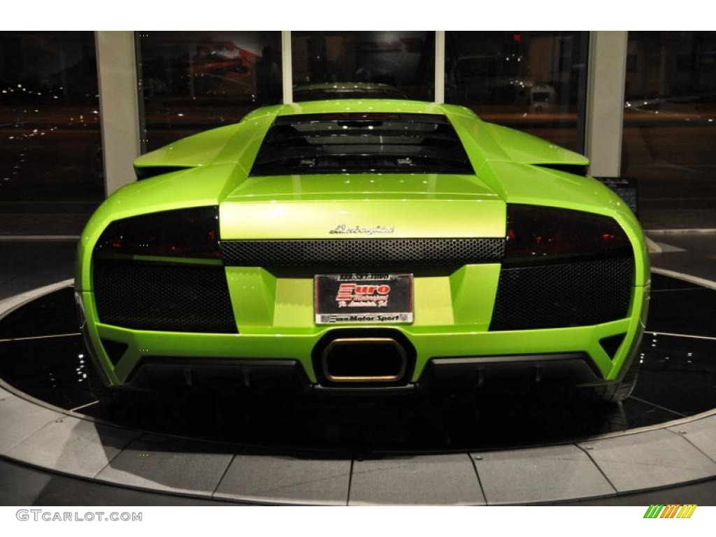 2008 Murcielago LP640 Coupe - Verde Ithaca (Pearl Green) / Nero Perseus photo #16