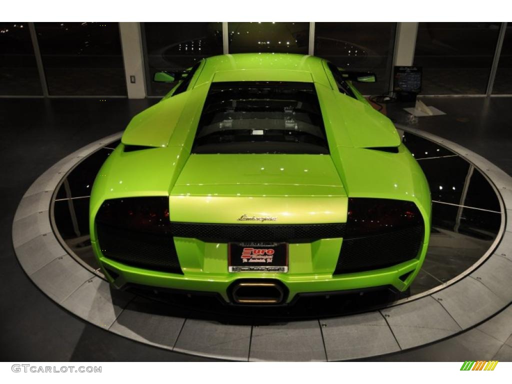 2008 Murcielago LP640 Coupe - Verde Ithaca (Pearl Green) / Nero Perseus photo #18