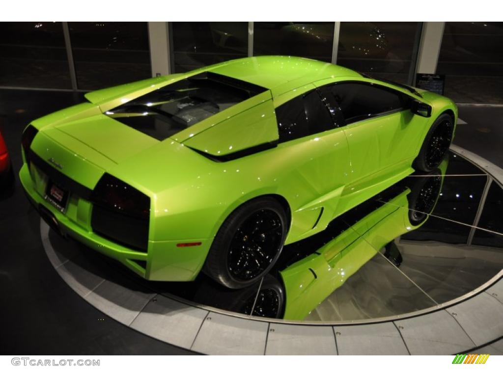 2008 Murcielago LP640 Coupe - Verde Ithaca (Pearl Green) / Nero Perseus photo #20