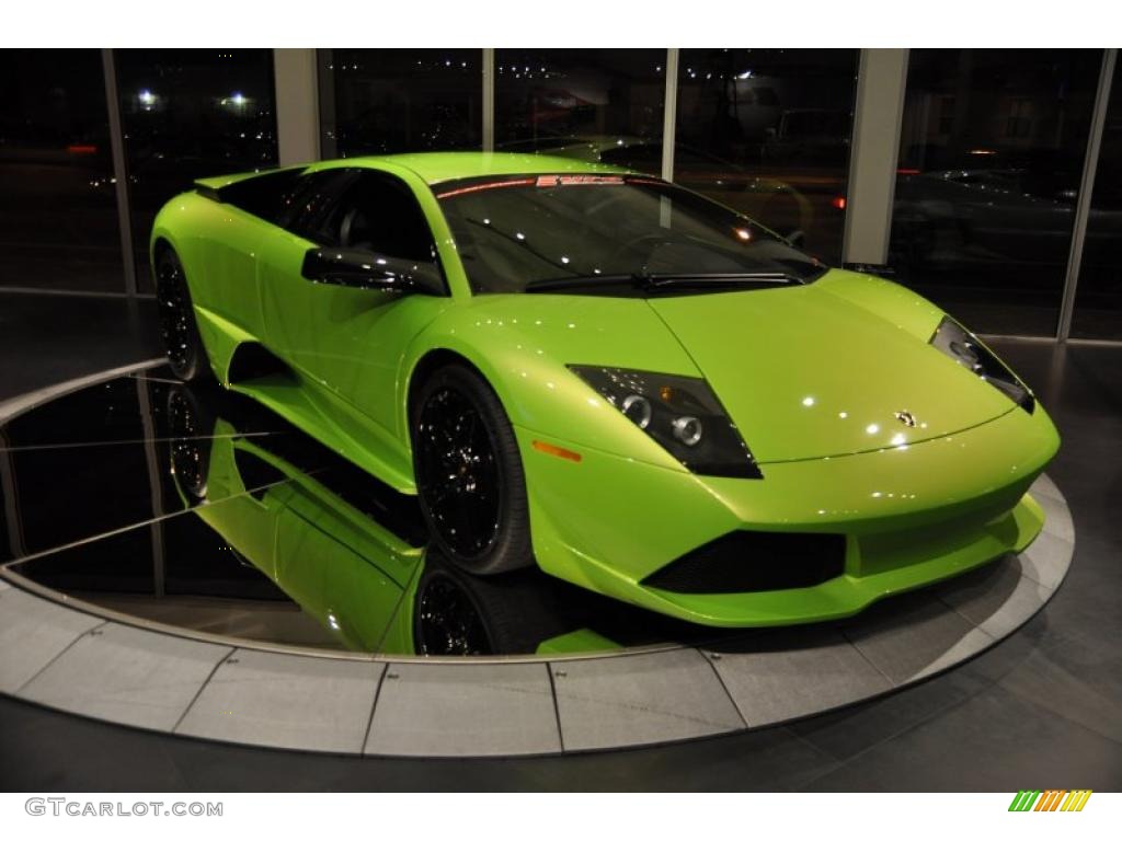 2008 Murcielago LP640 Coupe - Verde Ithaca (Pearl Green) / Nero Perseus photo #23