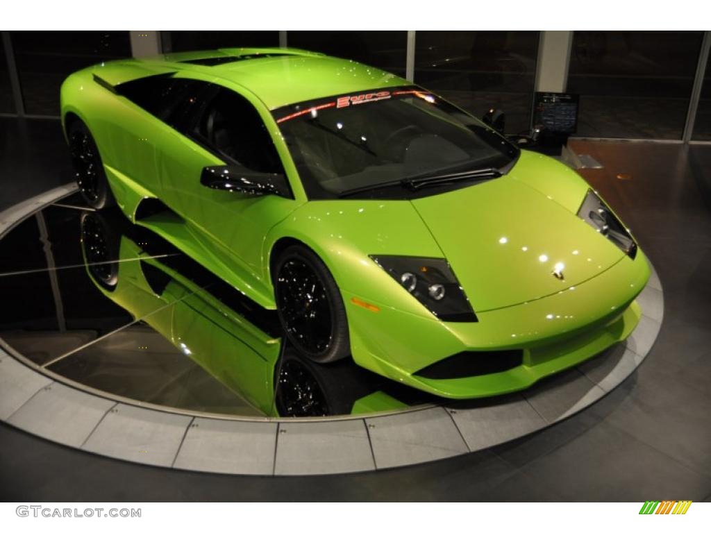 2008 Murcielago LP640 Coupe - Verde Ithaca (Pearl Green) / Nero Perseus photo #25