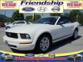 2009 Performance White Ford Mustang V6 Premium Convertible  photo #2