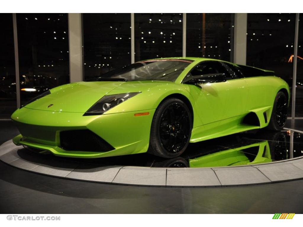 2008 Murcielago LP640 Coupe - Verde Ithaca (Pearl Green) / Nero Perseus photo #35