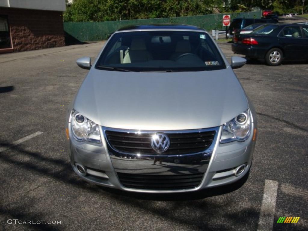 2010 Eos Komfort - Opal Silver / Cornsilk Beige photo #6