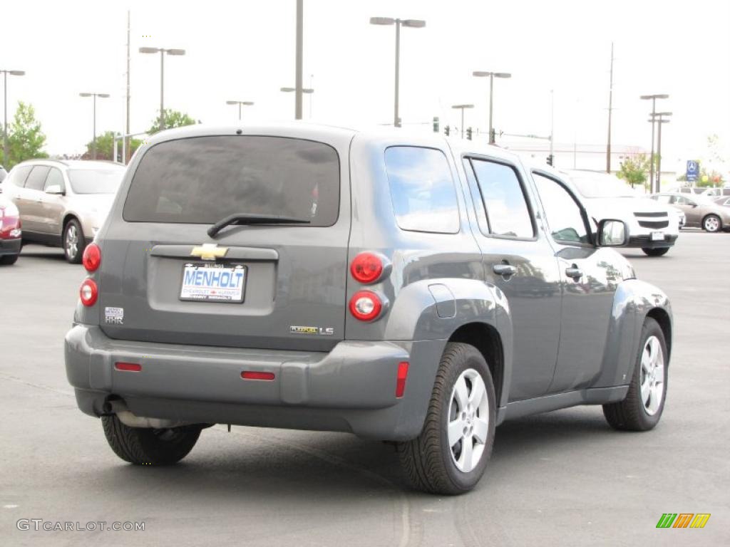 2009 HHR LS - Dark Gray Metallic / Gray photo #3