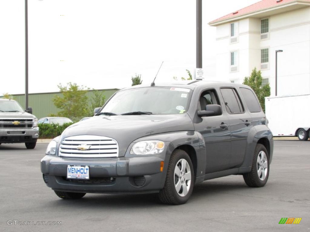 2009 HHR LS - Dark Gray Metallic / Gray photo #9