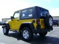 2008 Detonator Yellow Jeep Wrangler X 4x4  photo #3