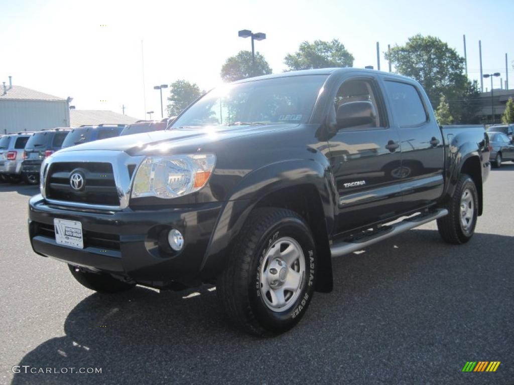 2006 Black Sand Pearl Toyota Tacoma V6 Prerunner Double Cab 36064308 Photo 3 0368