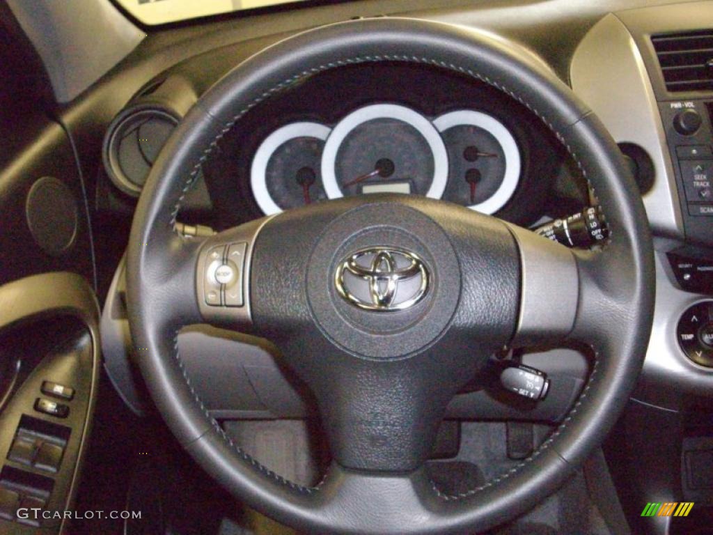 2007 RAV4 Limited 4WD - Barcelona Red Pearl / Dark Charcoal/Ash photo #9