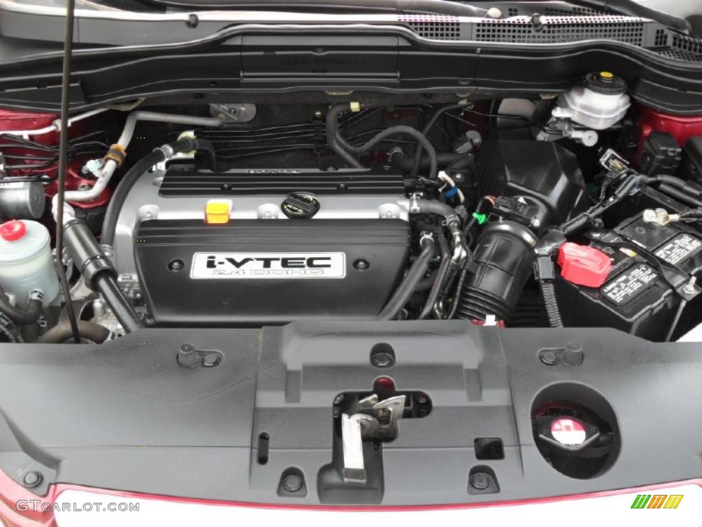 2008 CR-V EX-L - Tango Red Pearl / Gray photo #21