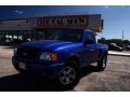 2003 Sonic Blue Metallic Ford Ranger Edge Regular Cab  photo #2