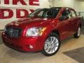 2010 Inferno Red Crystal Pearl Dodge Caliber Heat  photo #2