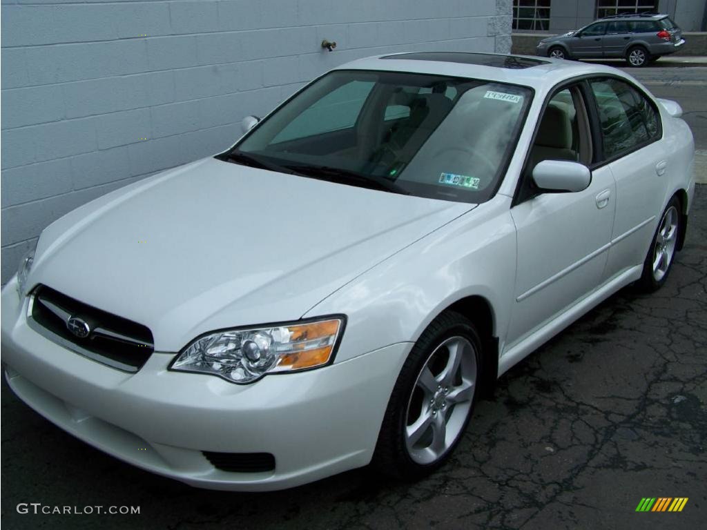 2006 Satin White Pearl Subaru Legacy 2.5i Special Edition Sedan