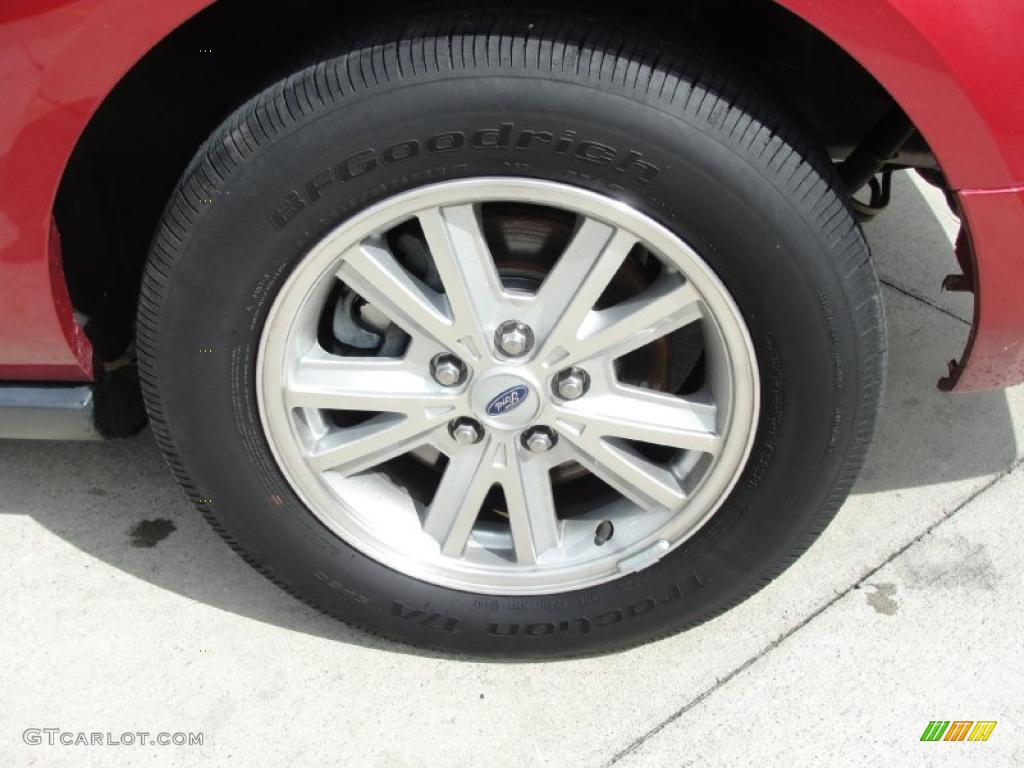 2007 Mustang V6 Deluxe Coupe - Redfire Metallic / Medium Parchment photo #13