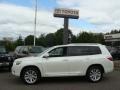 2009 Blizzard White Pearl Toyota Highlander Hybrid Limited 4WD  photo #3