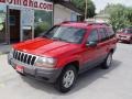 1999 Flame Red Jeep Grand Cherokee Laredo 4x4  photo #3